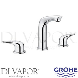 Grohe 20486003 Eurostyle Three-Hole Basin Mixer (1/2 Inch) S-Size Spare Parts
