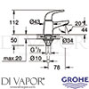 Grohe 20576000 Spare Diagram