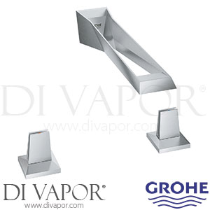 Grohe 20608SD0 Allure Brilliant Icon 3D 3-Hole Wall Mount Basin Mixer Tap Spare Parts
