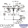 Grohe 20701000 Mixer Spare Diagram