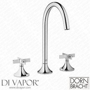 Dornbracht VAIA Cross Head Three Hole Basin Mixer 2071380900 Spare Parts