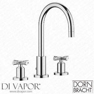 Dornbracht Tara. 3-Piece Cross Handle Basin Mixer 165mm Projection 2071389200 Spare Parts
