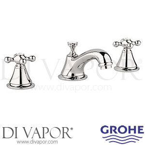 Grohe 20800BEA Seabury Three-Hole Basin Mixer (1/2 Inch) Tap Spare Parts