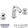 Grohe Sentosa Three-Hole Basin Mixer Tap Spare Parts