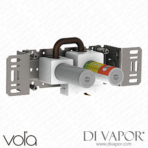 Vola One-Handle Build-In Mixer for High Flow, with Fixed Outlet Socket, Mixer to the Right (2100X) Spare Parts