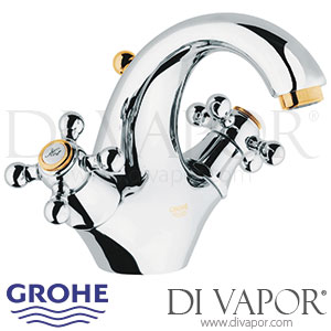 Grohe 21012IG0 Sinfonia Chrome / Gold Basin Mixer Tap Spare Parts