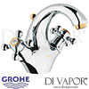 Grohe Sinfonia Chrome Gold Basin Mixer Tap Spare Parts