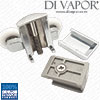 Double Wheel Shower Door Rollers 1