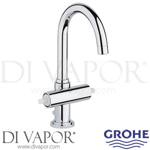 Grohe 2102700A Atrio One-Hole Basin Mixer (1/2 Inch) L-Size Spare Parts