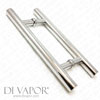 18cm Shower Door Handle - Stainless Steel