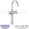 Grohe Atrio Classic Basin Mixer Crosshead XL-Size Spare Parts