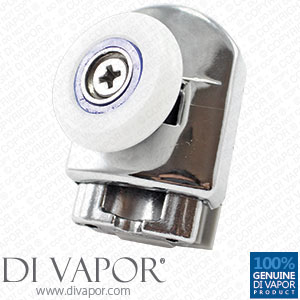 Bottom Curved Shower Door Roller | 6mm to 8mm Glass | 22mm/23mm/24mm/25mm/26mm/28mm