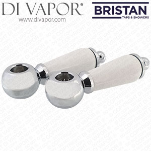 Bristan 210H10163CP-FEU09 Handle for Renaissance - Pair (Chrome)
