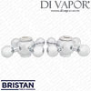Bristan Handle Assembly Pair for Regency Chrome