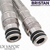 Bristan FEU09 Flexible Tail Pair