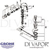 Grohe Sentosa Basin Mixer Tap Spares