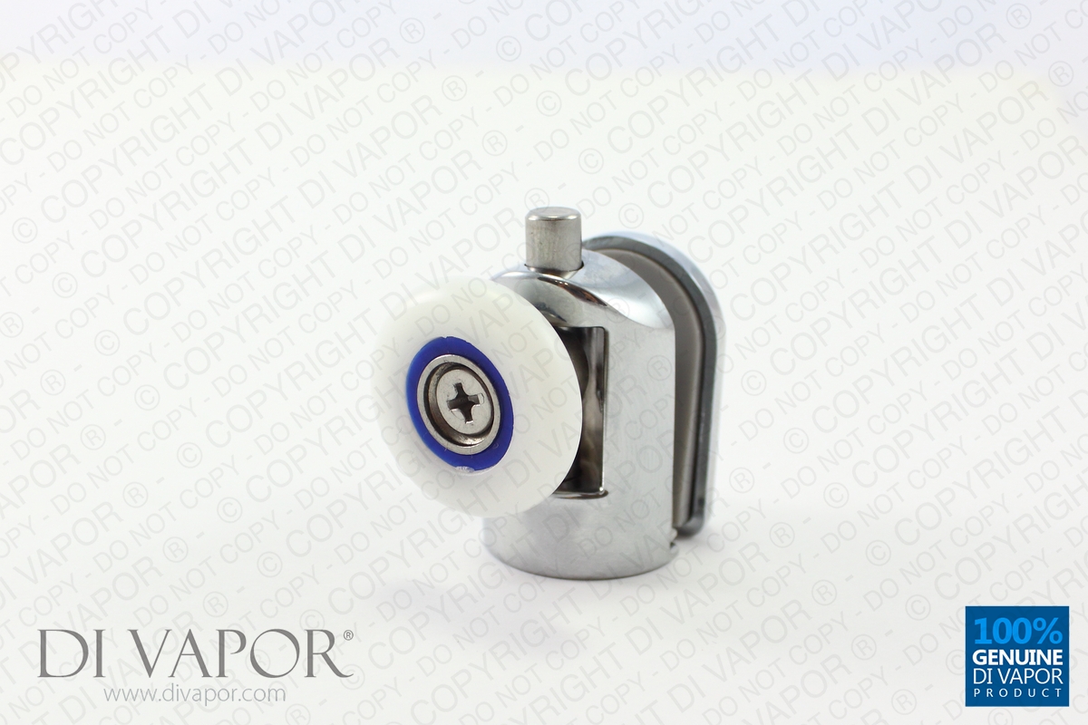 Bottom Glass Curved Shower Door Roller 6mm to 8mm Glass 22mm/23mm