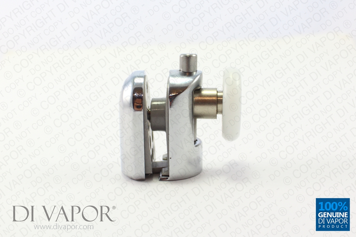 Bottom Glass Curved Shower Door Roller 6mm to 8mm Glass 22mm/23mm