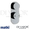 Matki Swadling 2110R Absolute Round Single Outlet Exposed Shower Valve Spare Parts