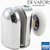 Top Glass Curved Shower Door Roller | 6mm to 8mm Glass
