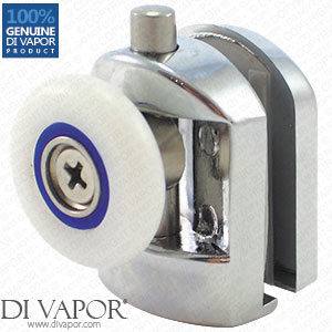 Bottom Metal Single Shower Door Roller | 6mm to 8mm Glass | 24mm/25mm/26mm