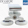 Shower Door Runner Wheels Aqualux Mist