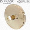 Aqualisa 213028 ON OFF KNOB INSERT GOLD