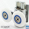 Spring Double Wheel Metal Shower Roller Spare | 6mm to 8mm Glass | 22mm/23mm/24mm/25mm/26mm