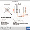 2132BG double wheel tech diagram