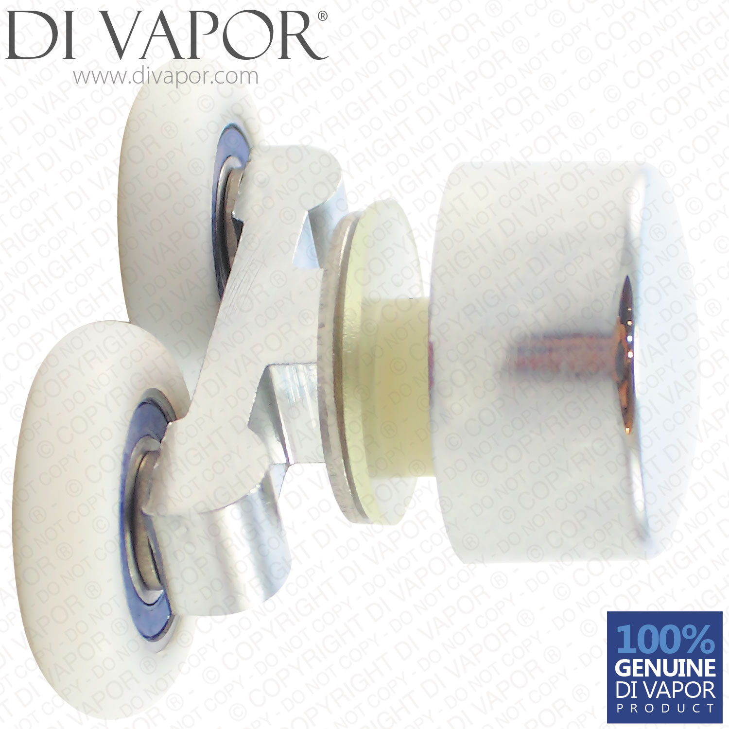 Double Shower Door Roller Replacement 4mm to 6mm Glass 22mm/23mm