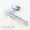 25mm Shower Door Handle (2.5cm Hole to Hole)