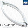 145mm Shower Door Handles | 14.5cm Hole to Hole