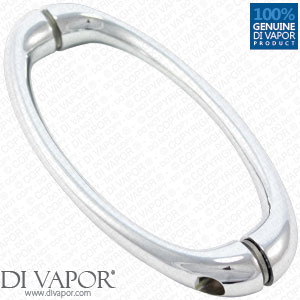145mm Replacement Shower Door Handles | 14.5cm Hole to Hole | Metal