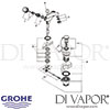 Grohe Clova Mono Basin Tap Spares