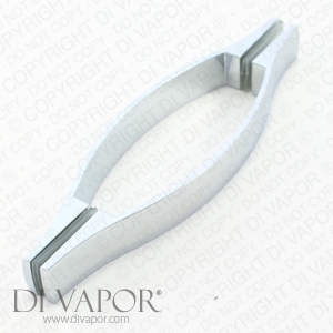 145mm Back to Back Shower Door Handles | 14.5cm Hole to Hole