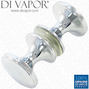 Shower Door Knobs | Chrome Finish