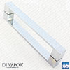 192mm Chrome Finish Stainless Steel Shower Door Handle | 19.2cm Hole to Hole