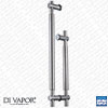 Long Shower Door Handle Designer - Stainless Steel Arm