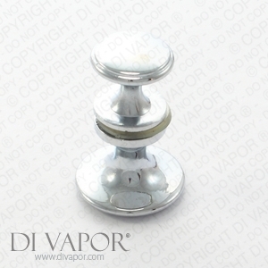 Shower Door Knob Metal Chrome Handle