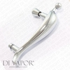 Curved Shower Door Handle