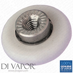 19mm Shower Door Wheel Replacement (Threaded Centre)