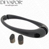 Matt Black Shower Door Handle