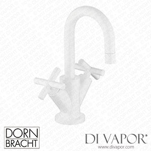 Dornbracht Tara Single-Hole Basin Mixer with Pop-Up Waste - Matte White 22 302 892-10 Spare Parts