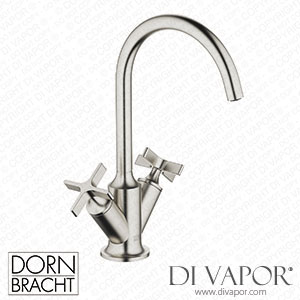 Dornbracht Vaia Single-Hole Basin Mixer with Pop-Up Waste - Brushed Platinum 22 513 809-06 Spare Parts