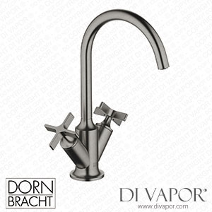 Dornbracht Vaia Single-Hole Basin Mixer with Pop-Up Waste - Brushed Dark Platinum 22 513 809-99 Spare Parts