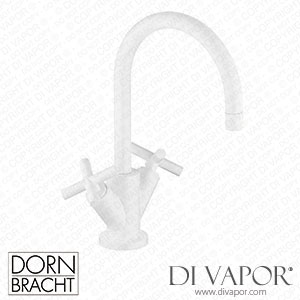 Dornbracht Tara Single-Hole Basin Mixer with Pop-Up Waste - Matte White 22 513 892-10 Spare Parts