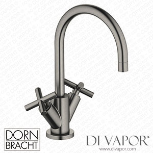 Dornbracht Tara Single-Hole Basin Mixer with Pop-Up Waste - Brushed Dark Platinum 22 513 892-99 Spare Parts