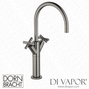 Dornbracht Tara Single-Hole Basin Mixer with Raised Base without Pop-Up Waste - Brushed Dark Platinum 22 533 892-99 Spare Parts