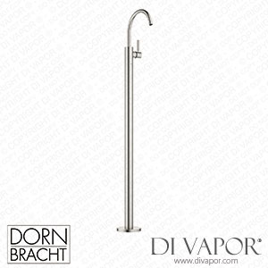 Dornbracht Meta Single-Lever Basin Mixer with Stand Pipe without Pop-Up Waste - Brushed Platinum 22 584 661-06 Spare Parts