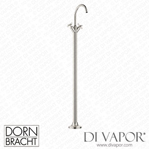 Dornbracht Vaia Single-Hole Basin Mixer with Stand Pipe without Pop-Up Waste - Brushed Platinum 22 585 809-06 Spare Parts